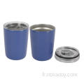 Tasse thermos décontractée en bleu profond